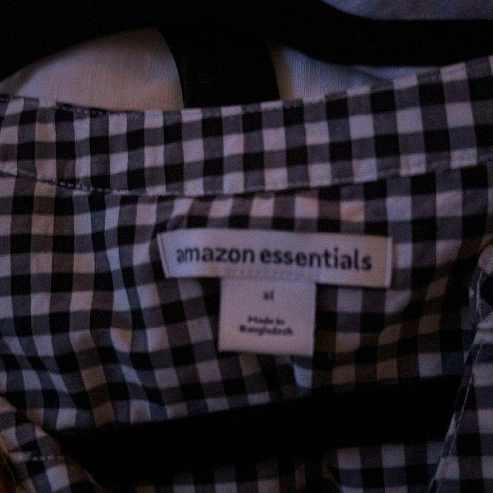 Gingham Top Amazon Essentials | Size Xl - image 7